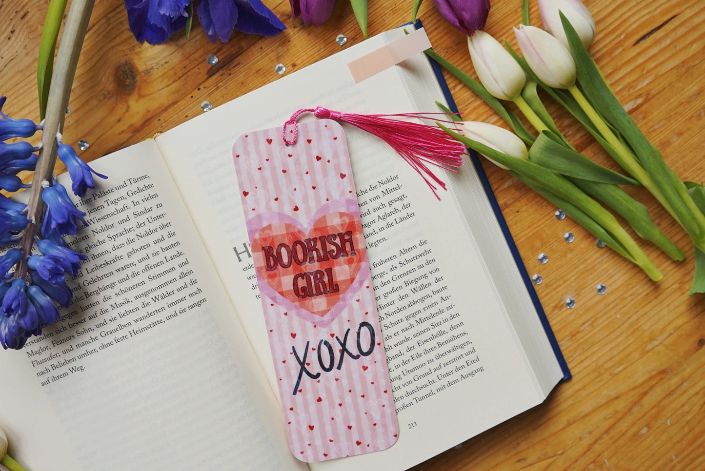 Lesezeichen 'Bookish Girl'