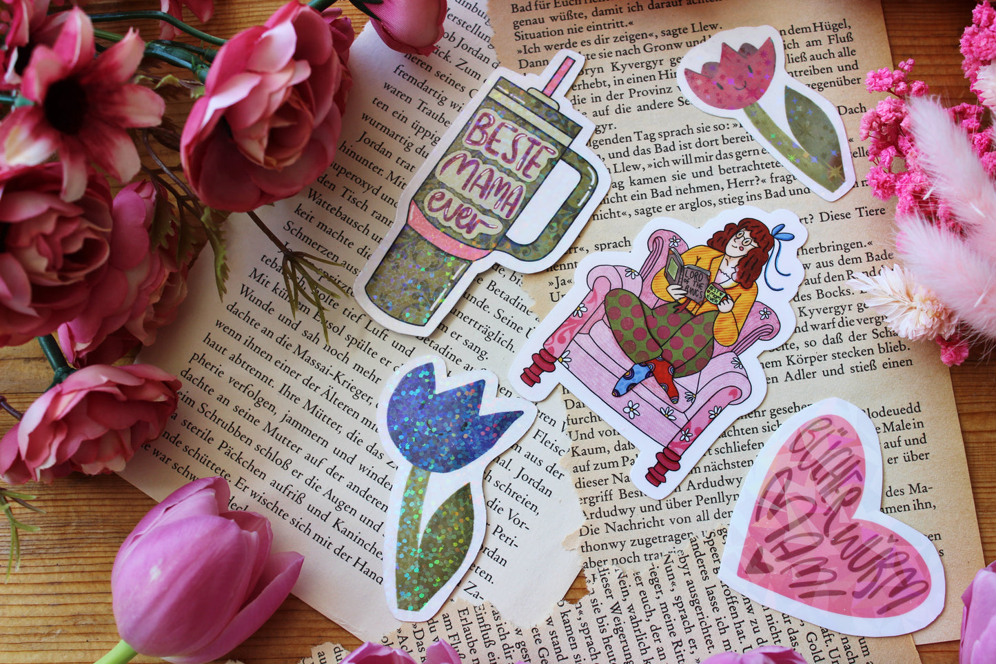 ‚Muttertag‘ Sticker Bundle