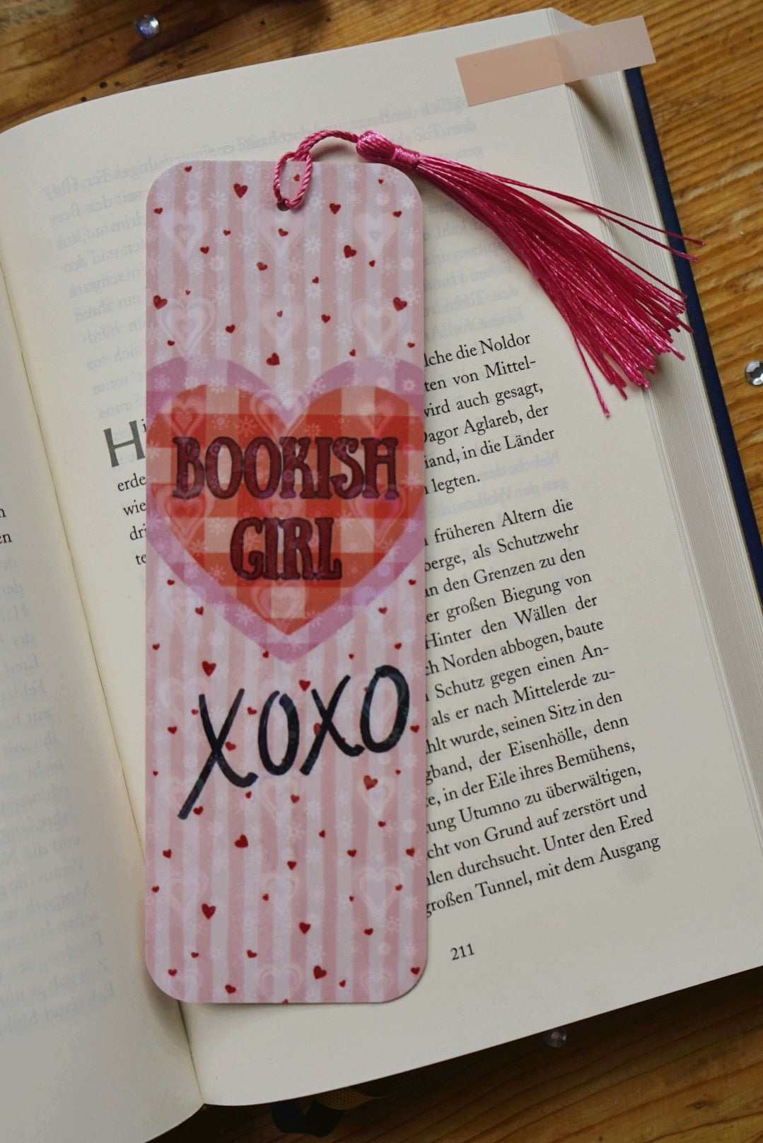 Lesezeichen 'Bookish Girl'