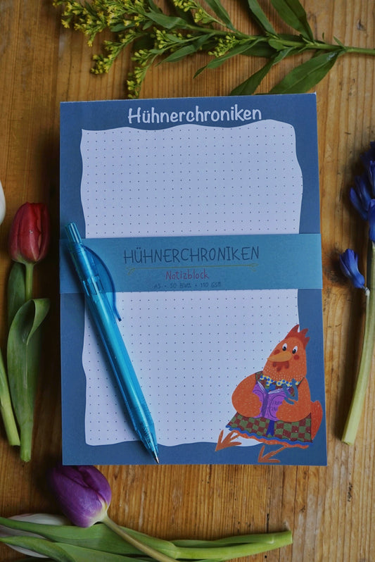 'Hühnerchroniken' Notizblock