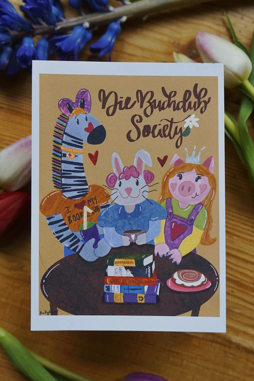 'Die Buchclub Society' Print