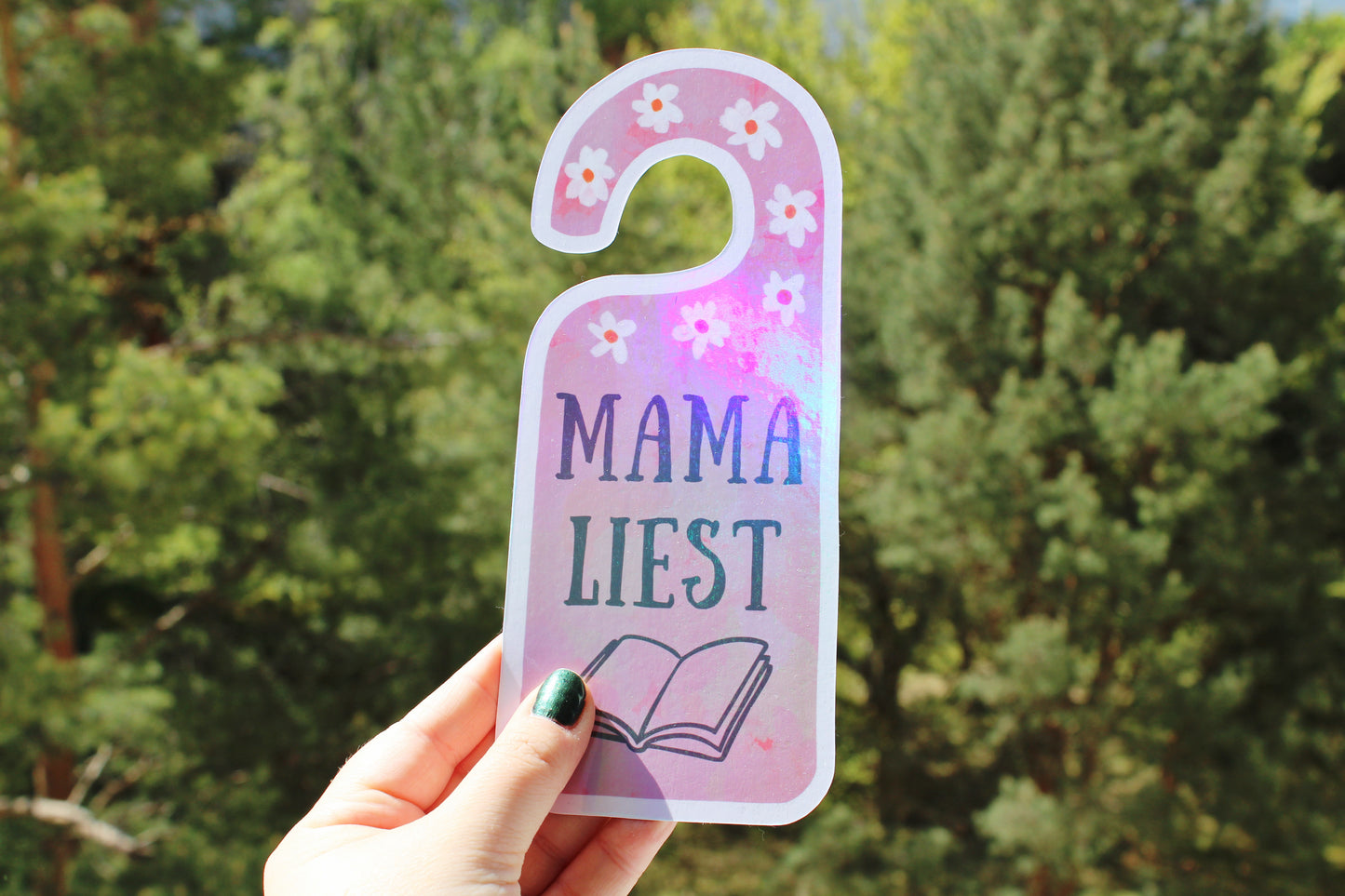 Lesezeichen 'Mama liest'