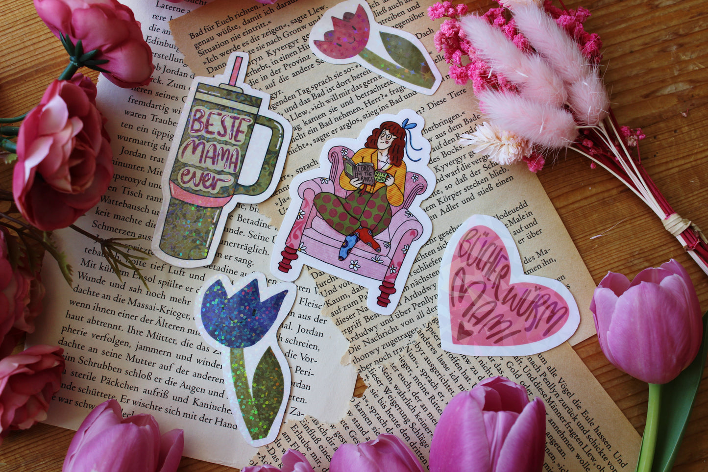 ‚Muttertag‘ Sticker Bundle