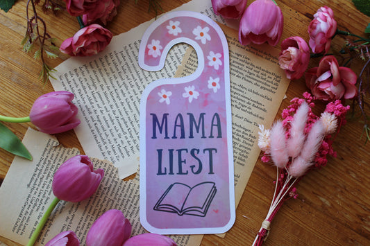 Lesezeichen 'Mama liest'
